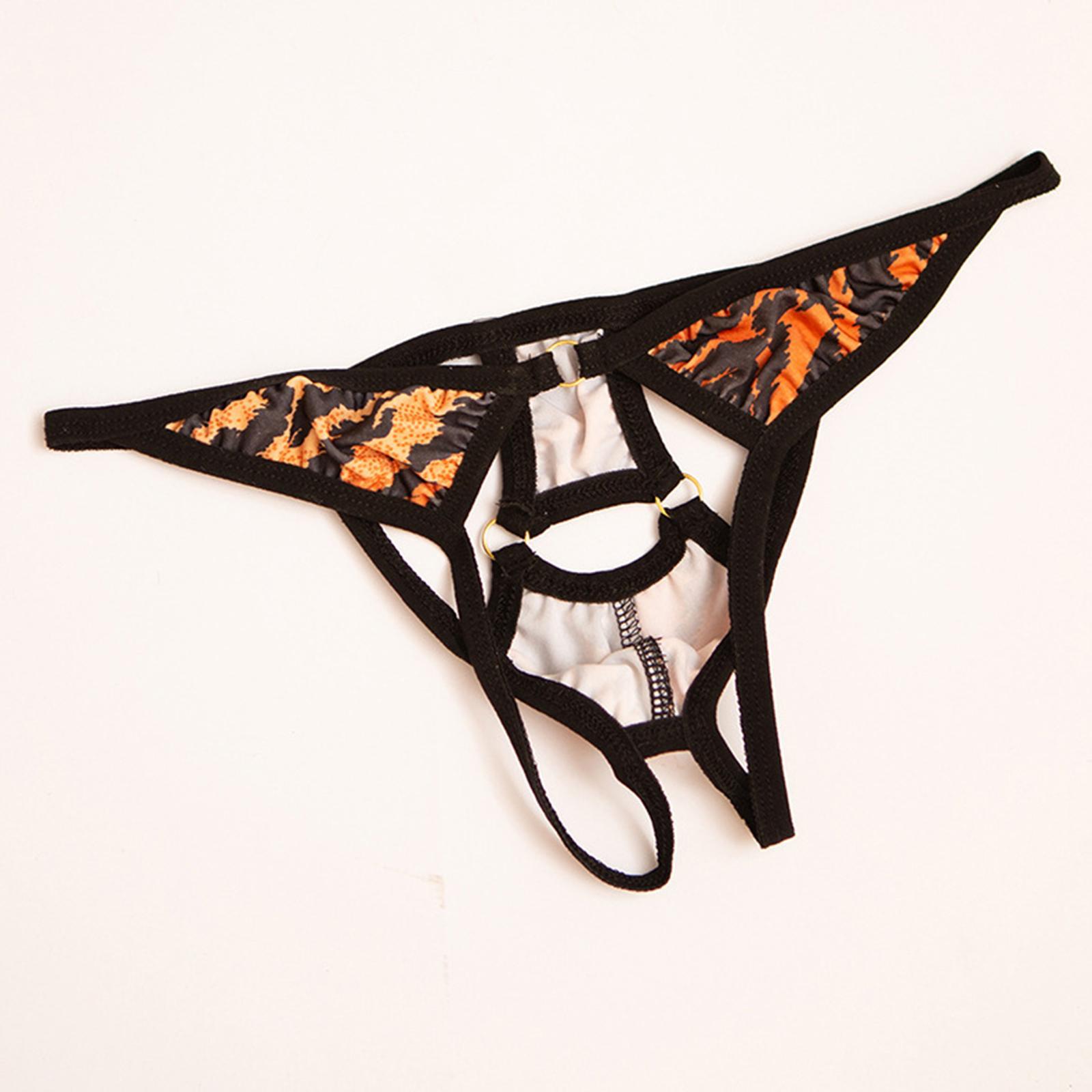Men G-String Thongs Underwear Panties Lingerie Briefs Underpants Low Rise Breathable