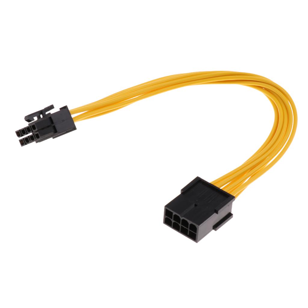 PCI-E 8-pin to 6+2-pin  Power Splitter Cable PCIE PCI Express