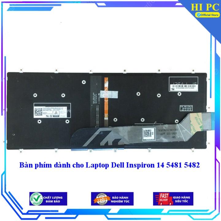 Bàn phím dành cho Laptop Dell Inspiron 14 5481 5482 - Hàng Nhập Khẩu