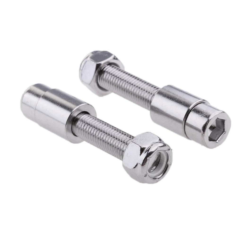 2X Gắn Chân Đế 49 Mm Fork Ống Nhan Kẹp Cho Harley Softail Đen