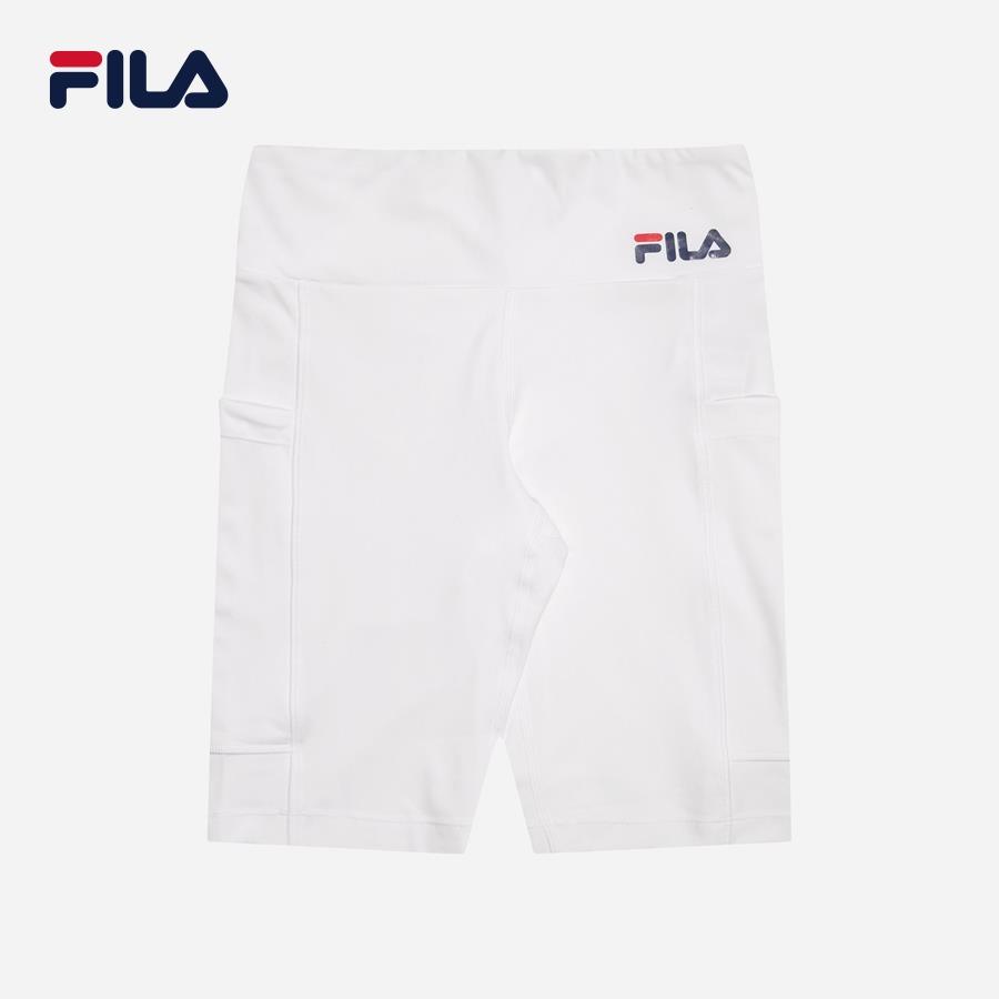 Quần ngắn thể thao nữ Fila Regular Small Logo - FW2HPF1046F-WHI