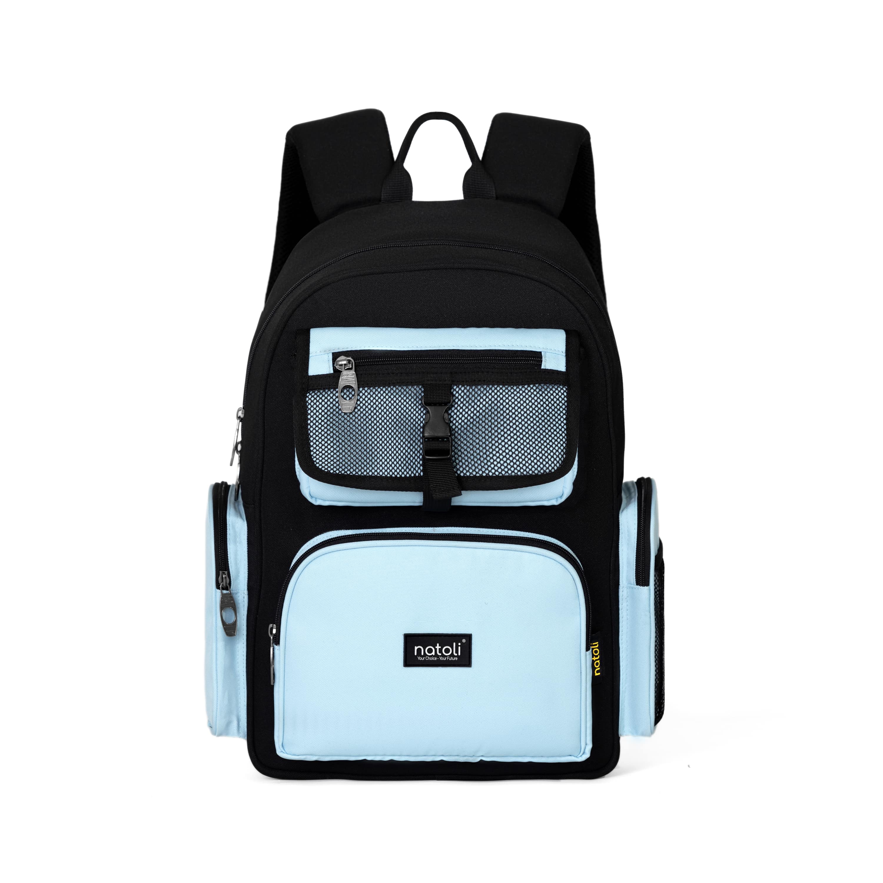 Balo unisex ICON BACKPACK chính hãng NATOLI chất vải canvas fashion kháng nước dày dặn chống sốc