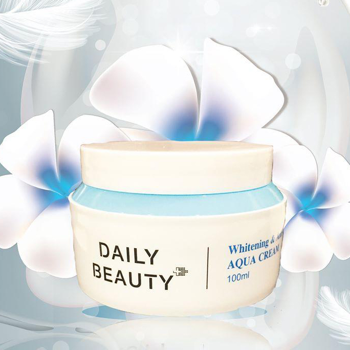 Kem dưỡng Daily Beauty Intensive Anti-WrinKle Aqua Cream R&amp;B Việt Nam xuất xứ LB Hàn Quốc, chiết xuất 100% tự nhiên, cấp ẩm, xóa nhăn, dưỡng trắng, 100ml