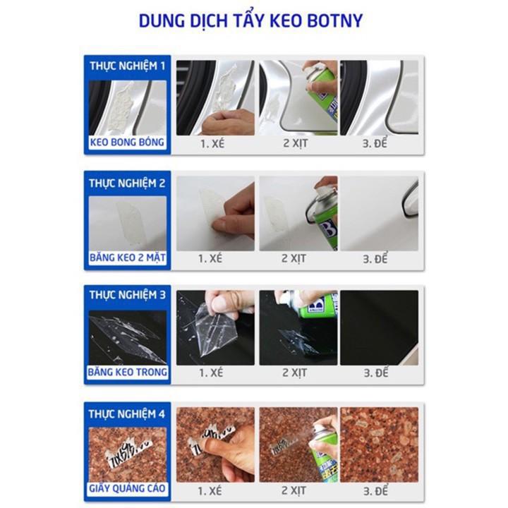 Chai Xịt Tẩy Keo 450ml, tẩy vết băng dính, nhựa đường bám trên ô tô, tẩy đồ nội thất. .