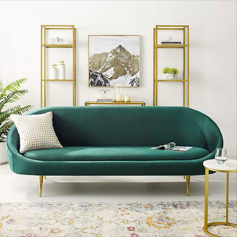 Ghế sofa vải cho phòng khách gia đình, văn phòng, spa hiện đại