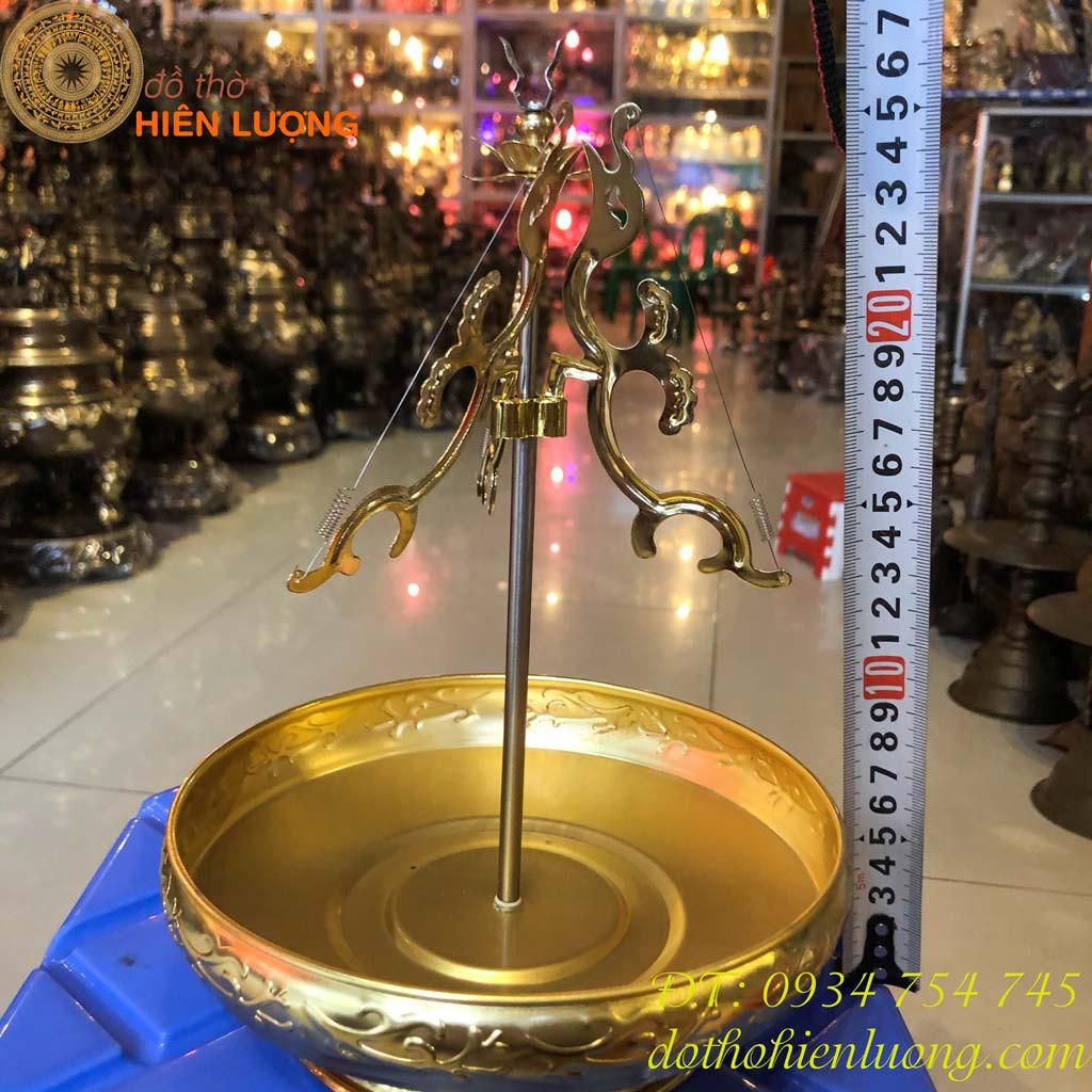 Khay Đựng Hương Vòng Bằng Đồng