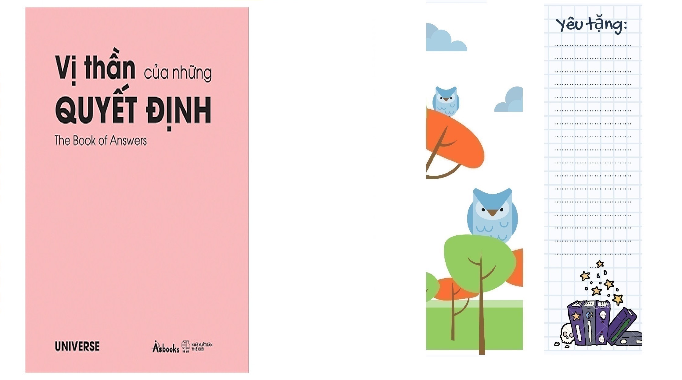 Sách AZ - Vị Thần Của Những Quyết Định - Bản Bìa Hồng