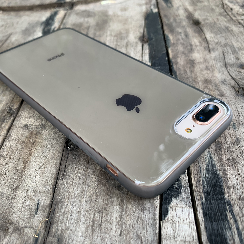 Ốp lưng dẻo cao cấp dành cho iPhone 7 Plus / iPhone 8 Plus - Màu đen mờ