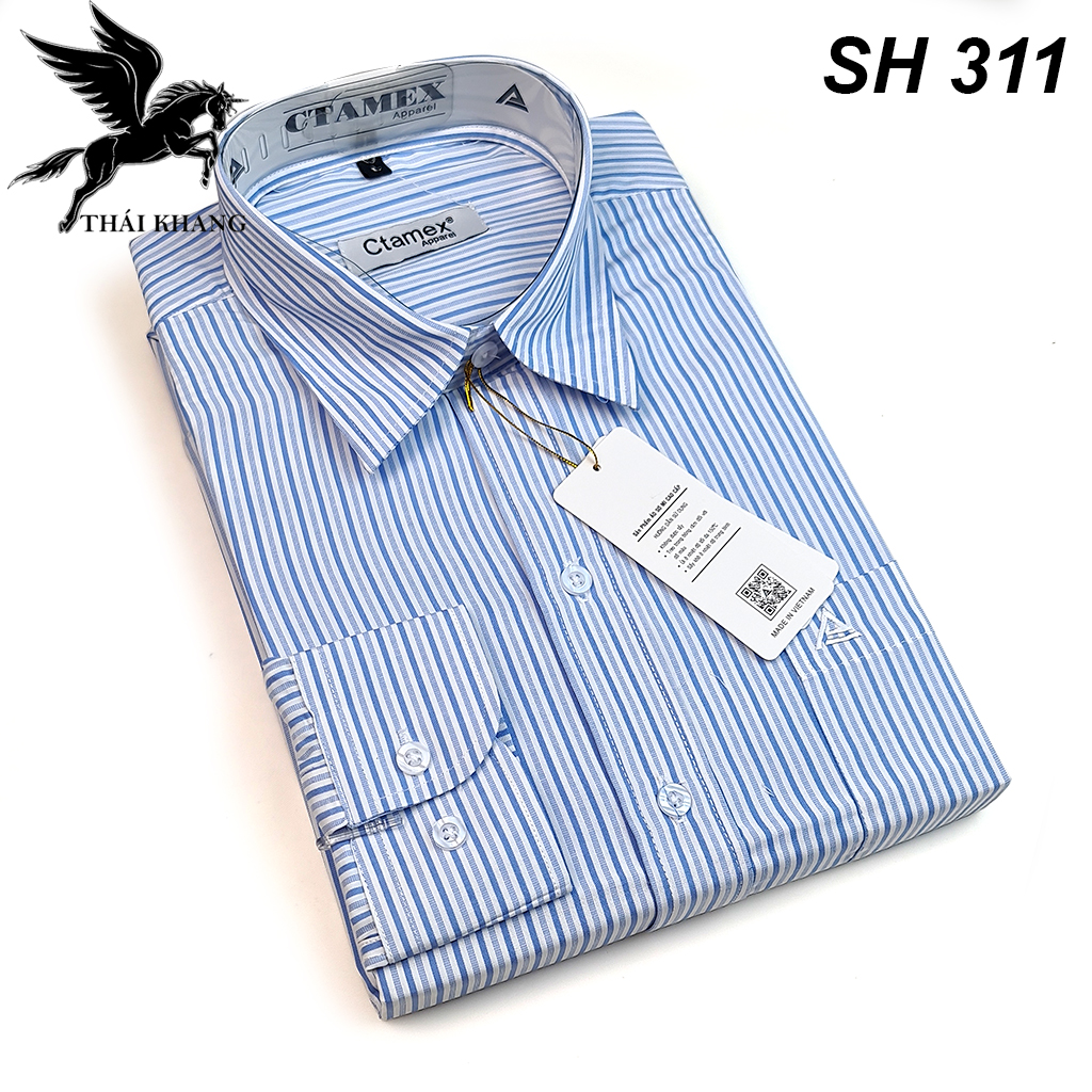 áo sơ mi caro trung niên dài tay xuất khẩu CAO CẤP có túi vải cotton mềm mát loại áo sơ mi nam công sở form regular SH31