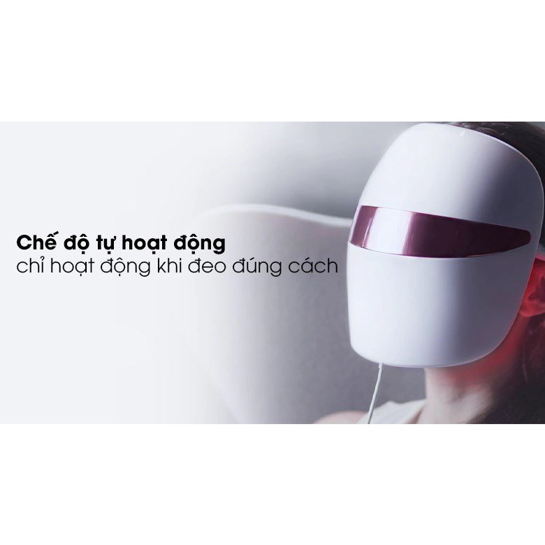 Mặt Nạ Derma LED Chăm Sóc Sắc Đẹp Phái Nữ Chống Nhăn Lão Hóa Da