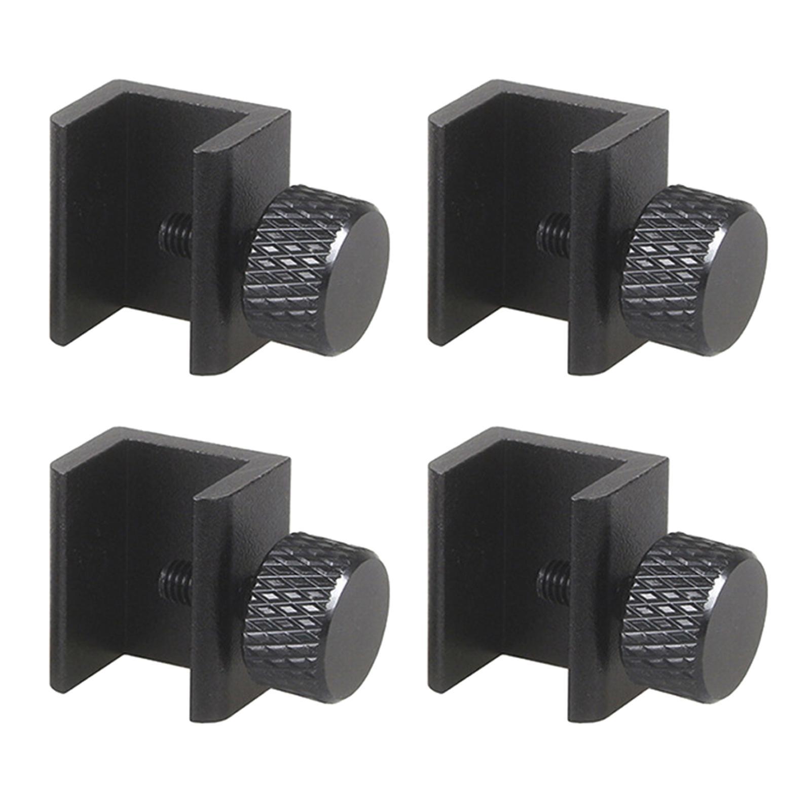 4 Pieces 3D Printer Glass Bed Clips Replace Professional for Most 3D Printer