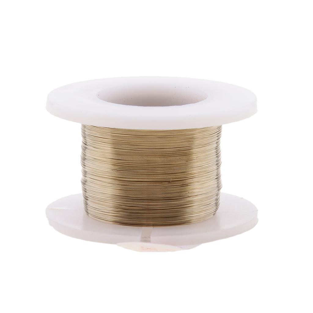 2 Pieces High Hardness Gold Alloy Wire LCD Separator Screen Glass Cutting Separation Line Repair for iPhone for SAMSUNG HTC Huawei and Many Other Smart Phones 100 m Length