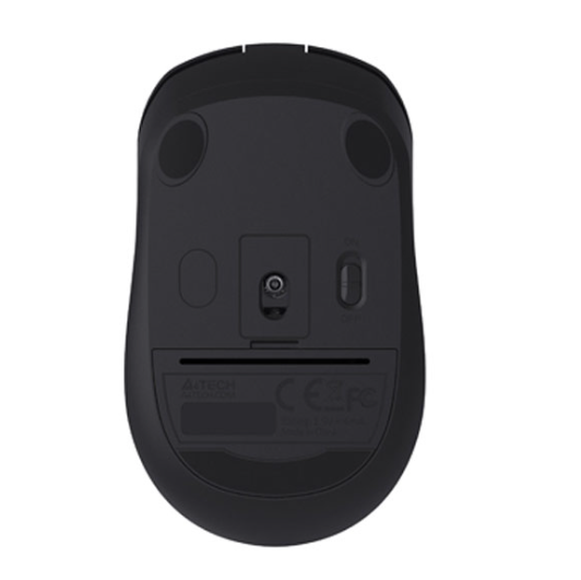 Chuột không dây đen A4Tech FG12S (Silent click) - Hàng chính hãng