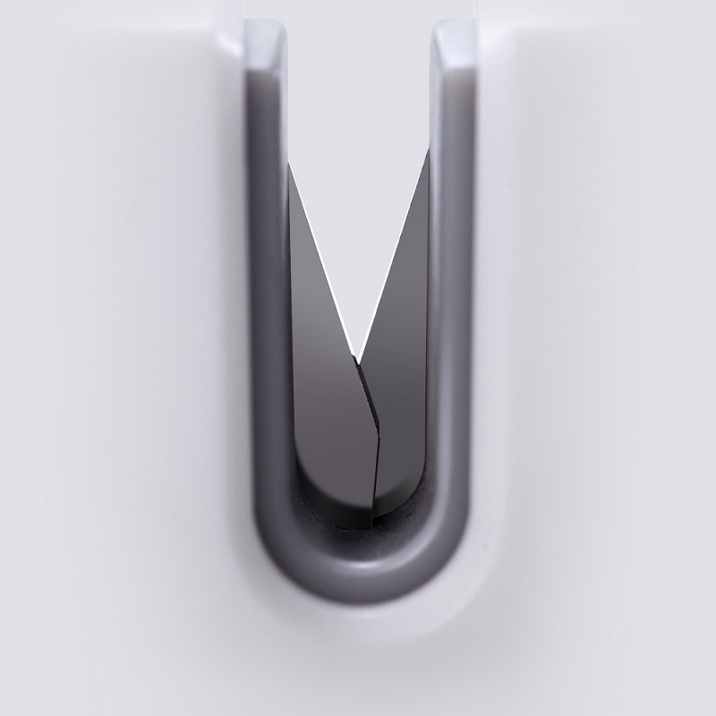 Máy mài dao một tay Xiaomi YouPin Huohou Mini Knife với cốc siêu hút có thể cố định mài Đá mài mini Trible Wheel Đá mài, Dụng cụ mài dao