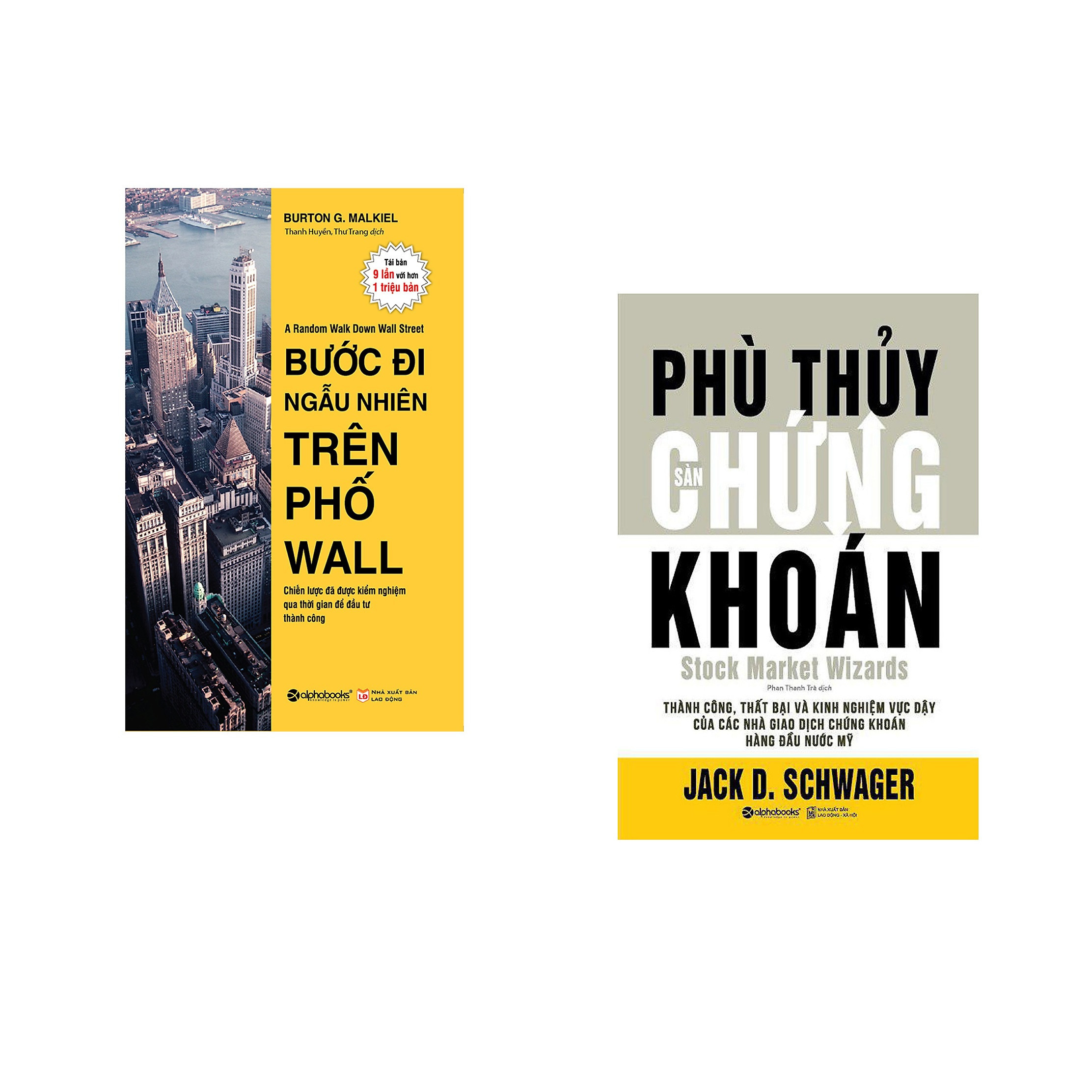 Combo 2 Cuốn Sách: Bước Đi Ngẫu Nhiên Trên Phố Wall + Phù Thủy Sàn Chứng Khoán | Hệ Thống Nhà Sách Abc | Tiki