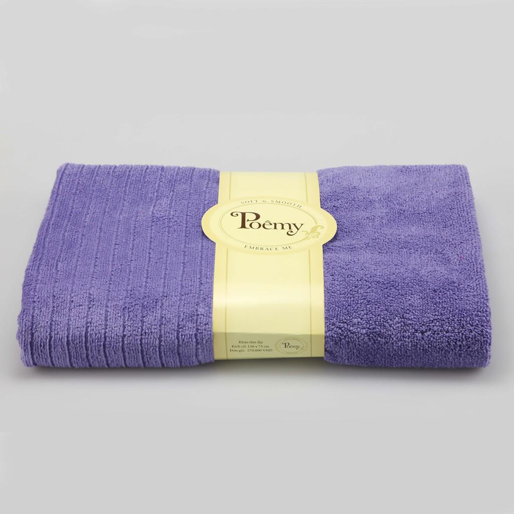 Combo 3 khăn tắm đại Poemy kích thước 73x136
