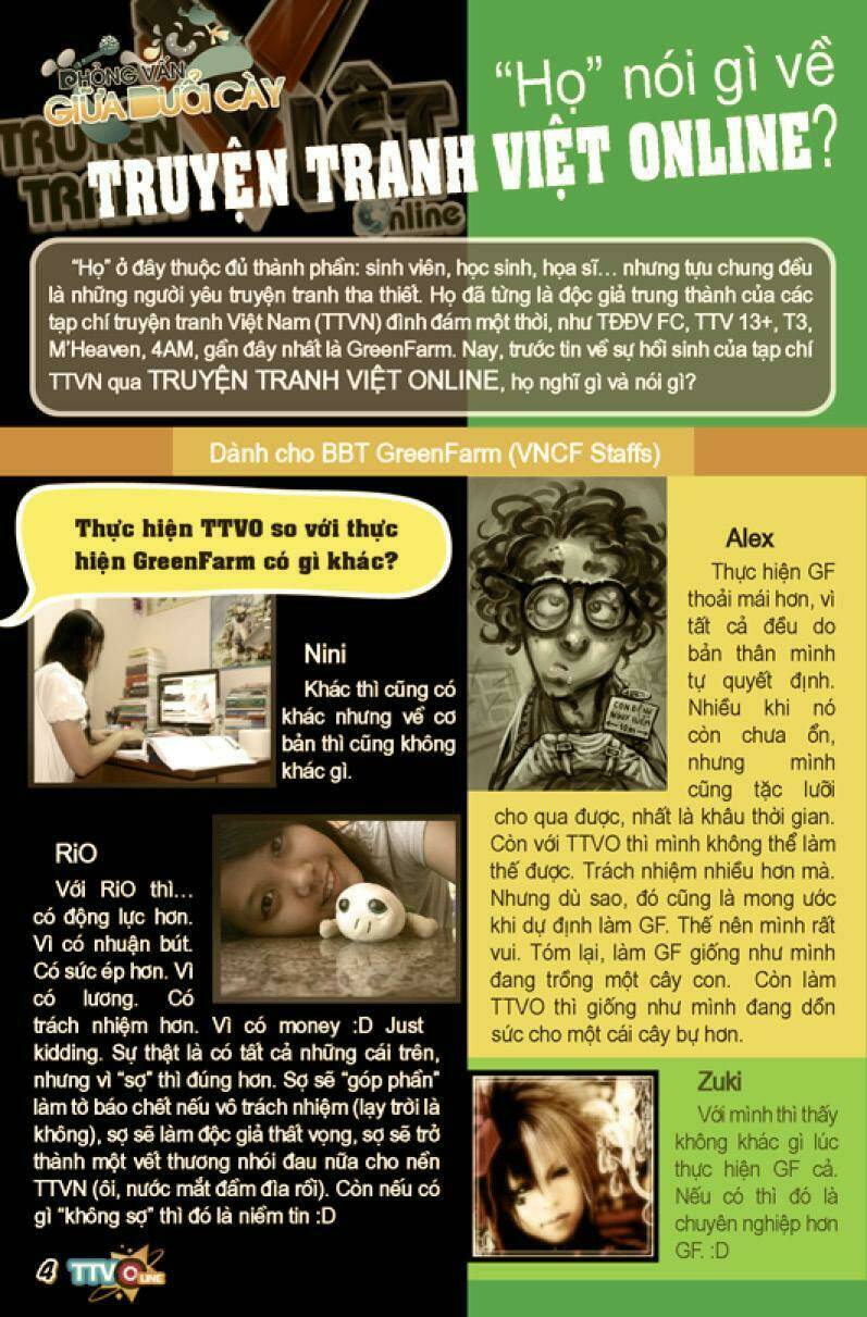 tạp chí truyện tranh việt nam online - ttvo chapter 1 6