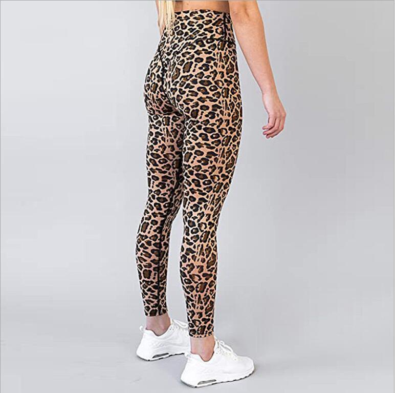 Hàng mới 2020 Chất Lượng Cao Quần Tập Yoga Nữ Cao Cấp Da Báo Tập Yoga Legging Đồ Thể Thao Tập Gym Quần Ôm Sát Thể Thao Quần Dài