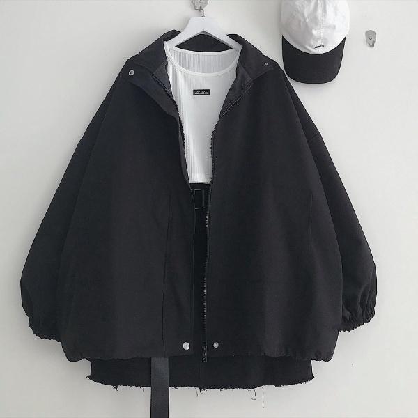 Áo Khoác Jacket Nữ Áo Khoác Ngoài Tipo Form Rộng Có 2 Lớp Dày Dặn Phong Cách Ulzzang Hàn Quốc Trẻ Trung - 10165
