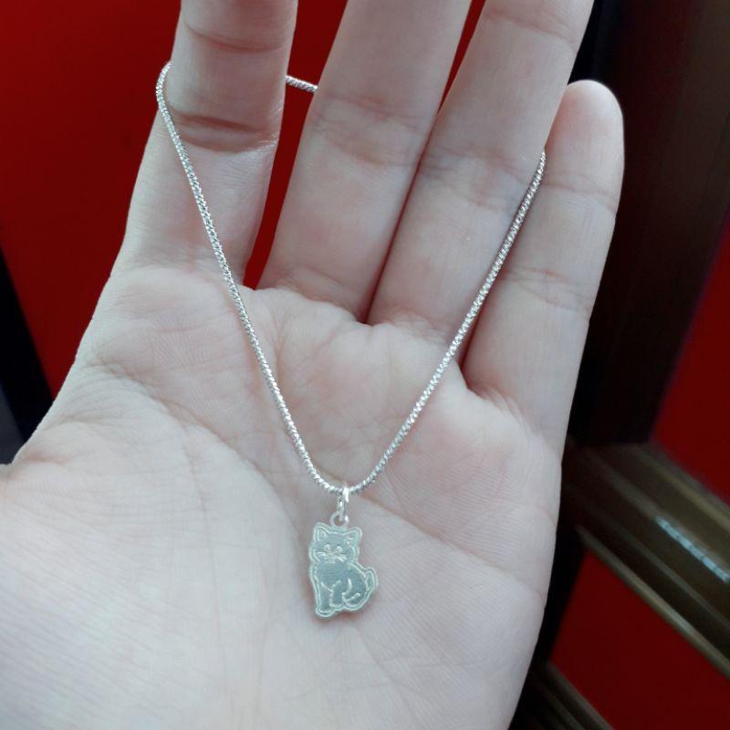 Lắc tay mèo bạc  YN JEWELRY