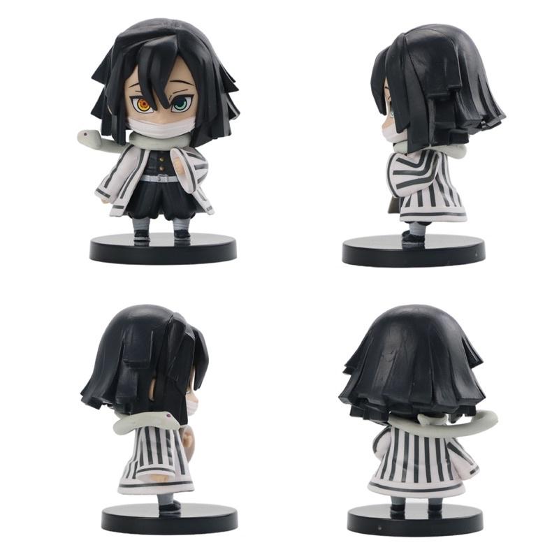 Mô Hình kimetsu no yaiba Chibi Tanjirou và 9 Trụ Chibi 8cm - Mô Hình Thanh Gươm Diệt Quỷ Chibi