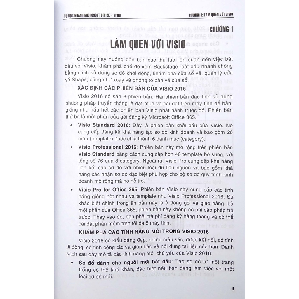 Sách Tự Học Nhanh Microsoft Office - Visio (Dùng Cho Các Phiên Bản 2021-2020-2019-2016)