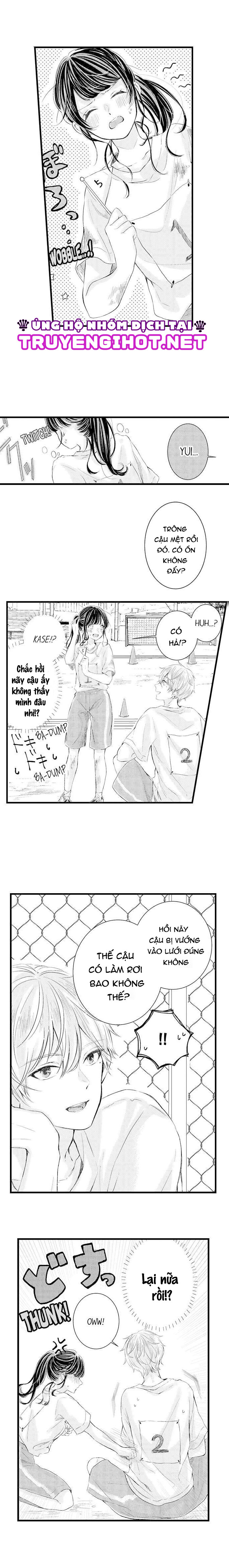 [16+] tớ và cậu chỉ còn cách nhau 0,01mm nữa chapter 13.3 1