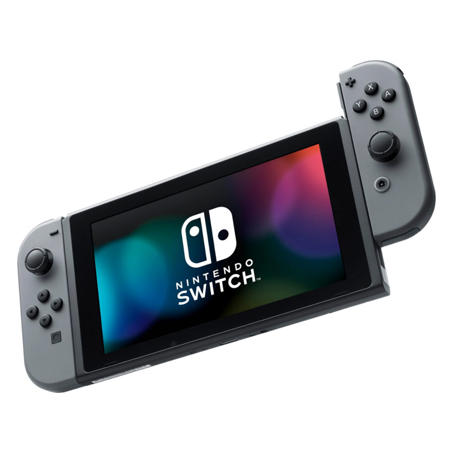 Máy Chơi Game Nintendo Switch Với Gray Joy-con (Xám) US Version - Hàng Nhập Khẩu