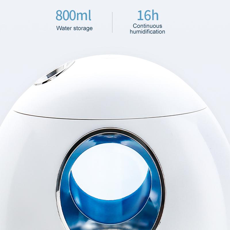 Di Động Nhà Máy Tạo Độ Ẩm Không Khí Để Bàn Văn Phòng Tắt Tiếng Phòng Ngủ 800ML Dung Lượng USB Làm Thơm Phòng Lạnh Máy Khuếch Tán