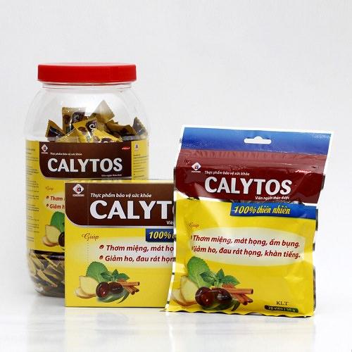VIÊN NGẬM THẢO DƯỢC CALYTOS - 100% TỪ THIÊN NHIÊN - GIẢM HO - GIẢM ĐAU RÁT HỌNG - GIẢM KHÀN TIẾNG Lọ 200 viên