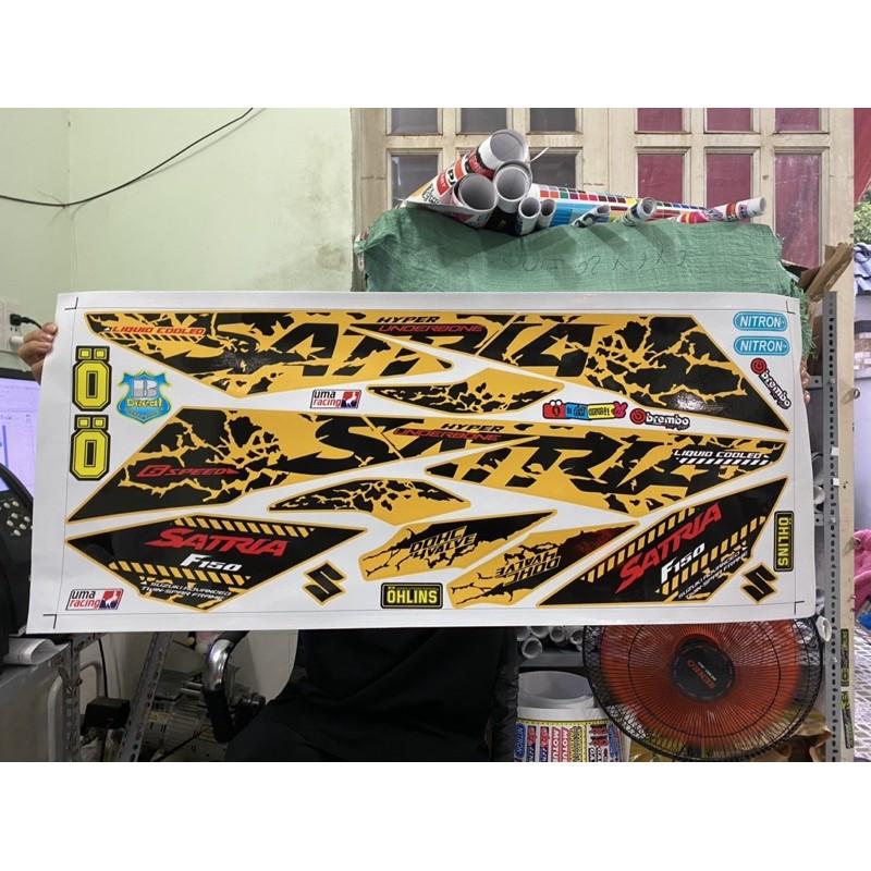 Tem rời dành cho xe satria fi vàng