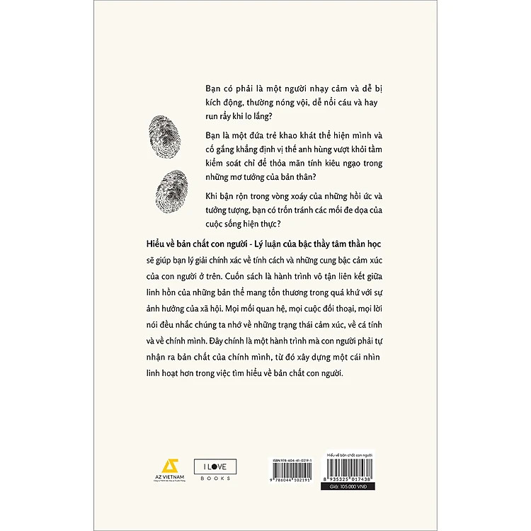 HIỂU VỀ BẢN CHẤT CON NGƯỜI - Lý Luận Của Bậc Thầy Tâm Thần Học - Alfred Adler - Thước Lâm dịch - (bìa mềm)