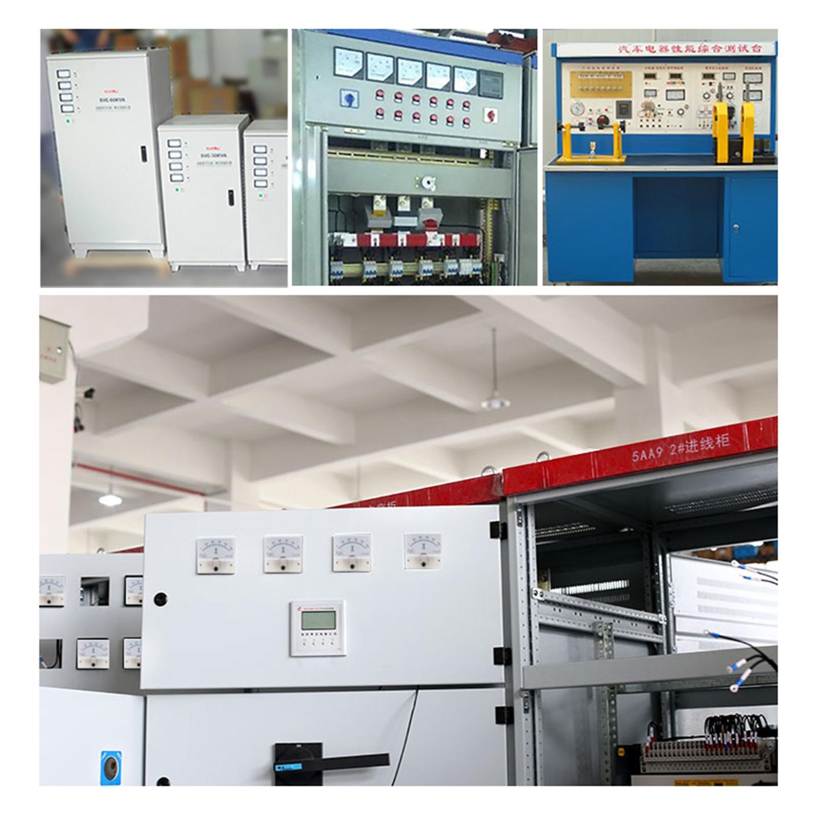 2x Voltage Analogue Voltmeter, Professional Durable 2.5 Accuracy Voltage Analog Voltmeter Panel Voltmeter DC - DC 0-100V