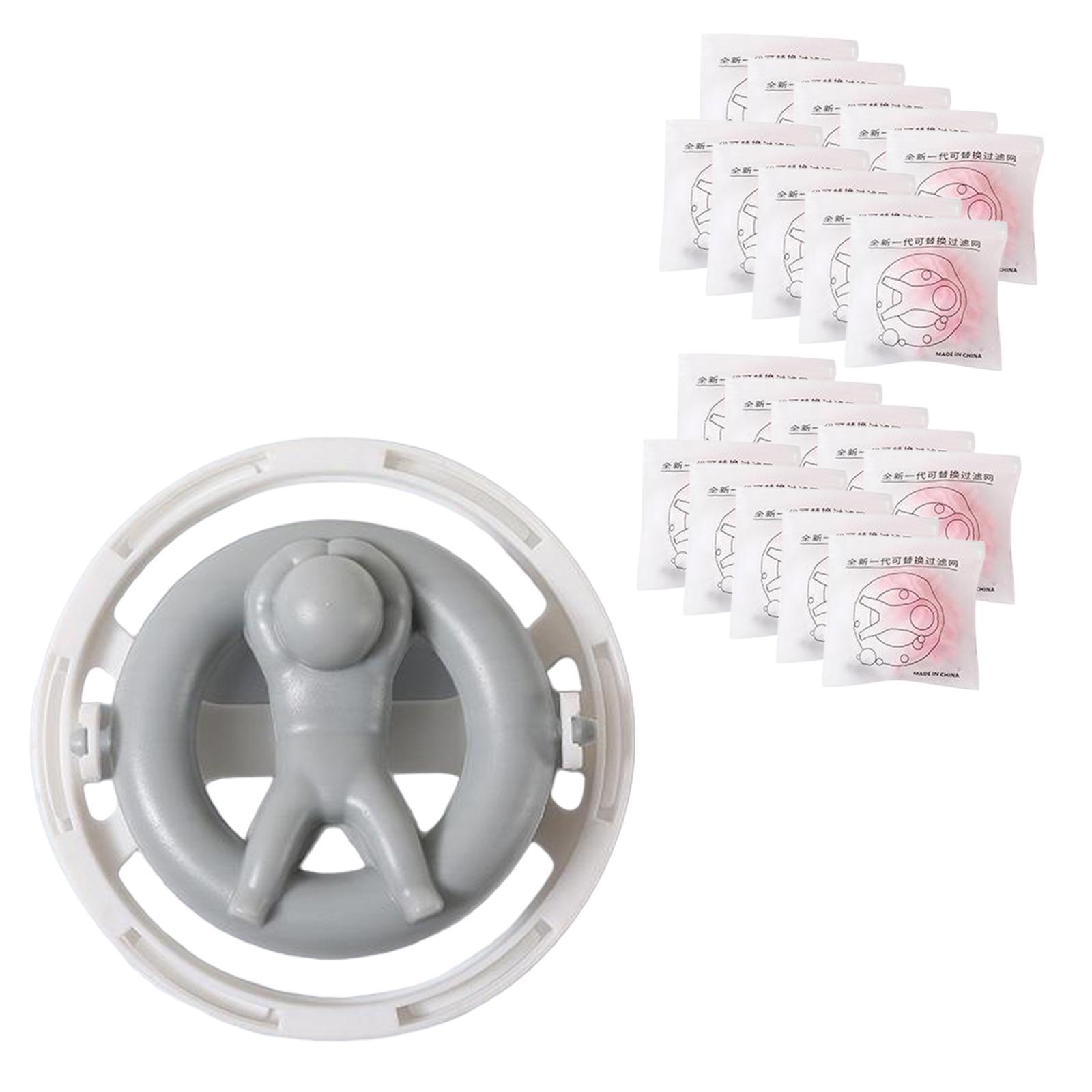 Washing Machine Filter Bag Portable Lints Catcher for Clothes Jackets Blanket