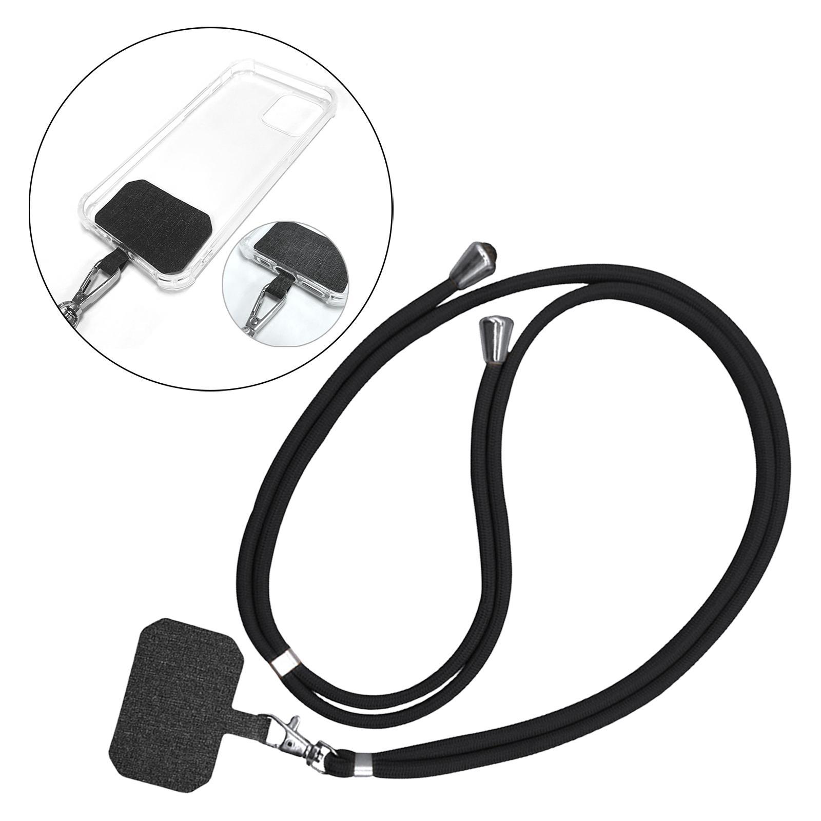 Universal Phone Lanyard Smartphone Adjustable Multifuctional Nylon Patch Neck Strap
