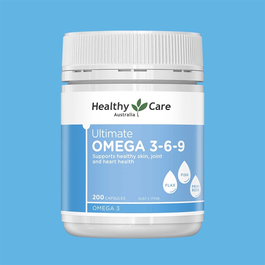 Omega 3-6-9 Úc Healthy Care Ultimate 1000mg Tạo sức khỏe cho tim, não, khớp, mắt và cải thiện da khô - Massel Official
