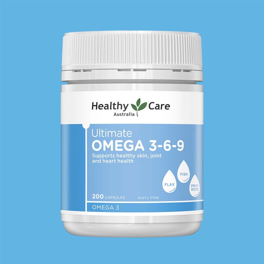 Hình ảnh Omega 3-6-9 Úc Healthy Care Ultimate 1000mg Tạo sức khỏe cho tim, não, khớp, mắt và cải thiện da khô - Massel Official