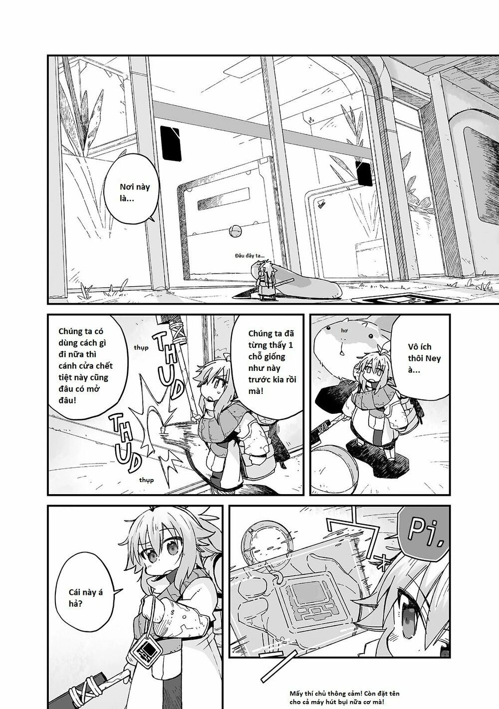 ngay cả khi hậu tận thế, thật hạnh phúc vẫn còn được sống... chapter 6 4