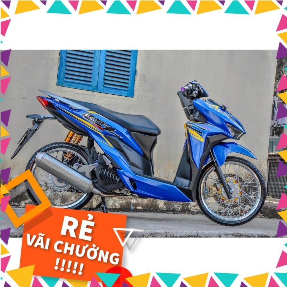 Tem Rời Vario 150 Mẫu Chỉ Xanh Vàng Đen Chữ Click 150