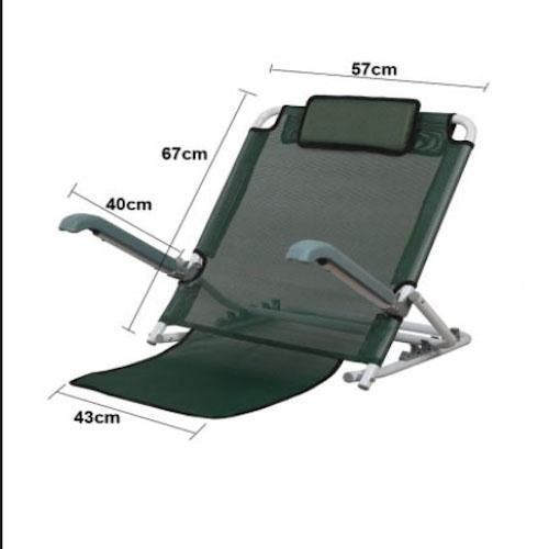GHẾ NGỒI BỆT TAY VỊN XẾP GỌN OUTDOOR BED CHAIR có đệm lót ️ FREESHIP ️