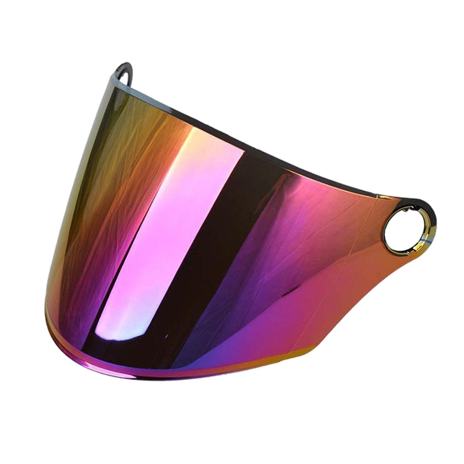 Visor Lens Replacement Colorful for Motorcycle    Long