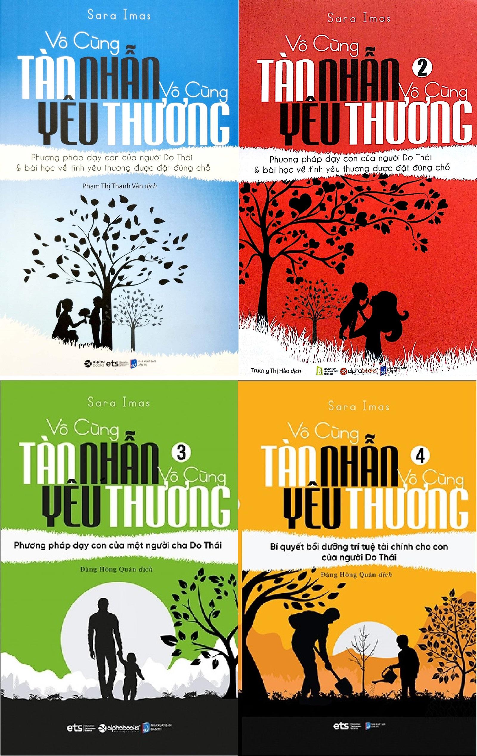 Combo 4 tập Vô Cùng Tàn Nhẫn, Vô Cùng Yêu Thương