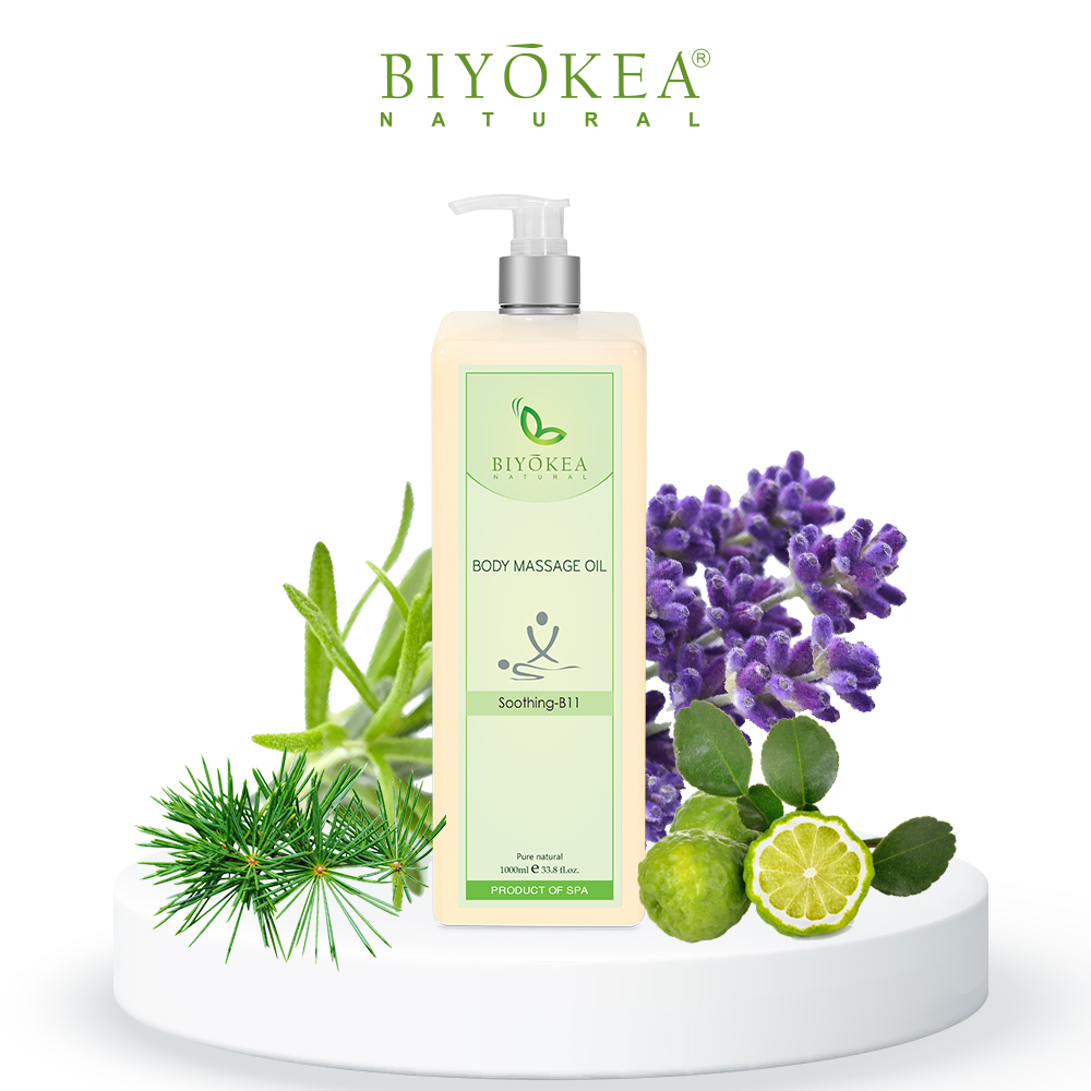 Dầu Massage Body Biyokea - Soothing B11  - 1000ml