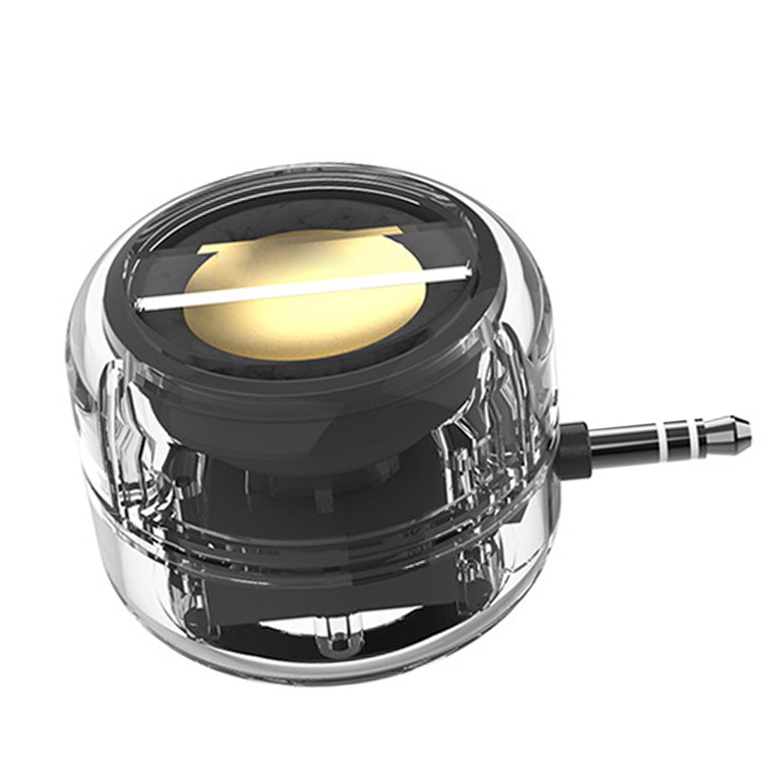 Mini Phone Speaker USB C Devices Compact Universal 3.5mm Jack for Cell
