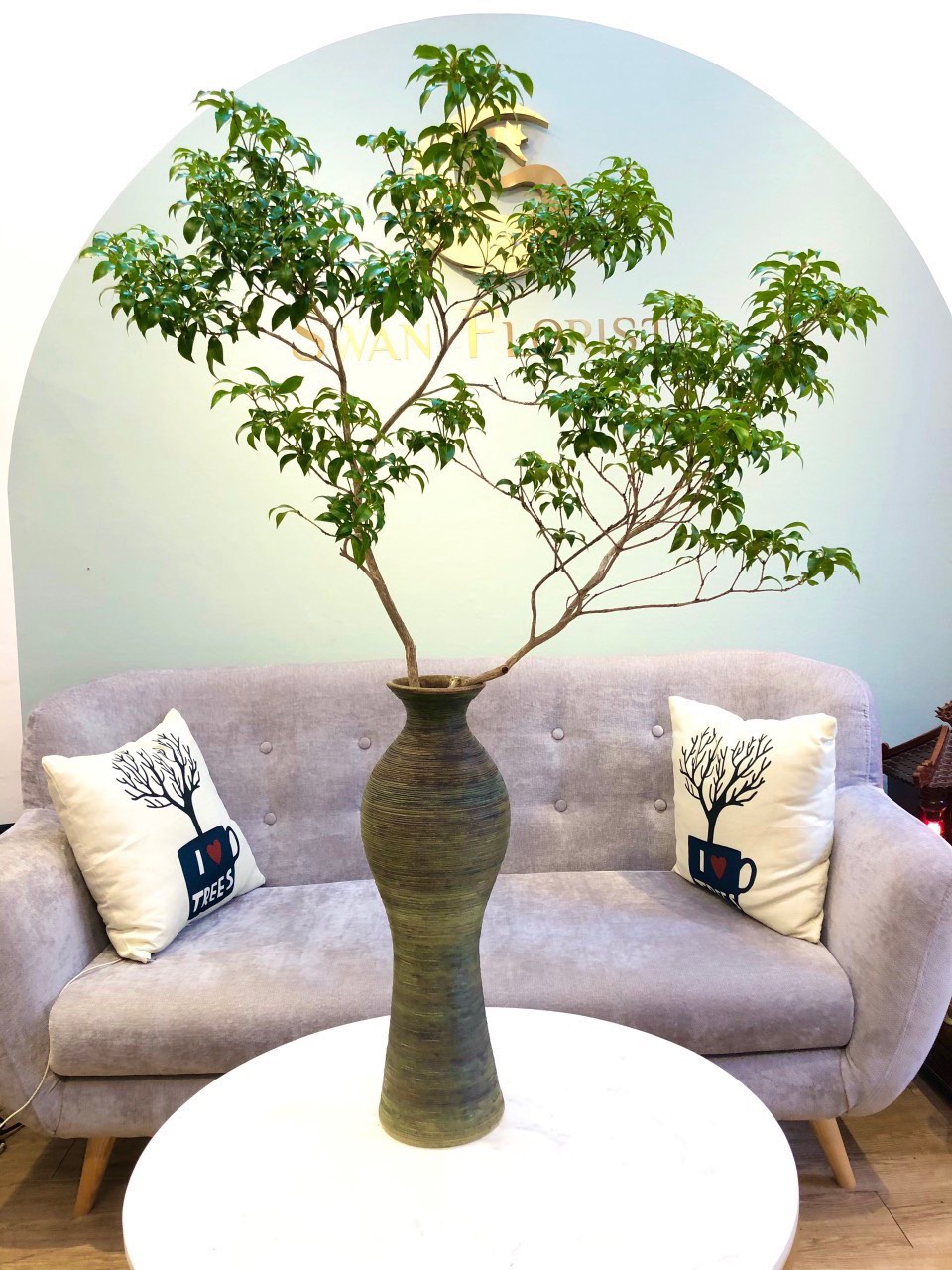 Lọ hoa cao 51 cm gốm sứ Bát Tràng cao cấp