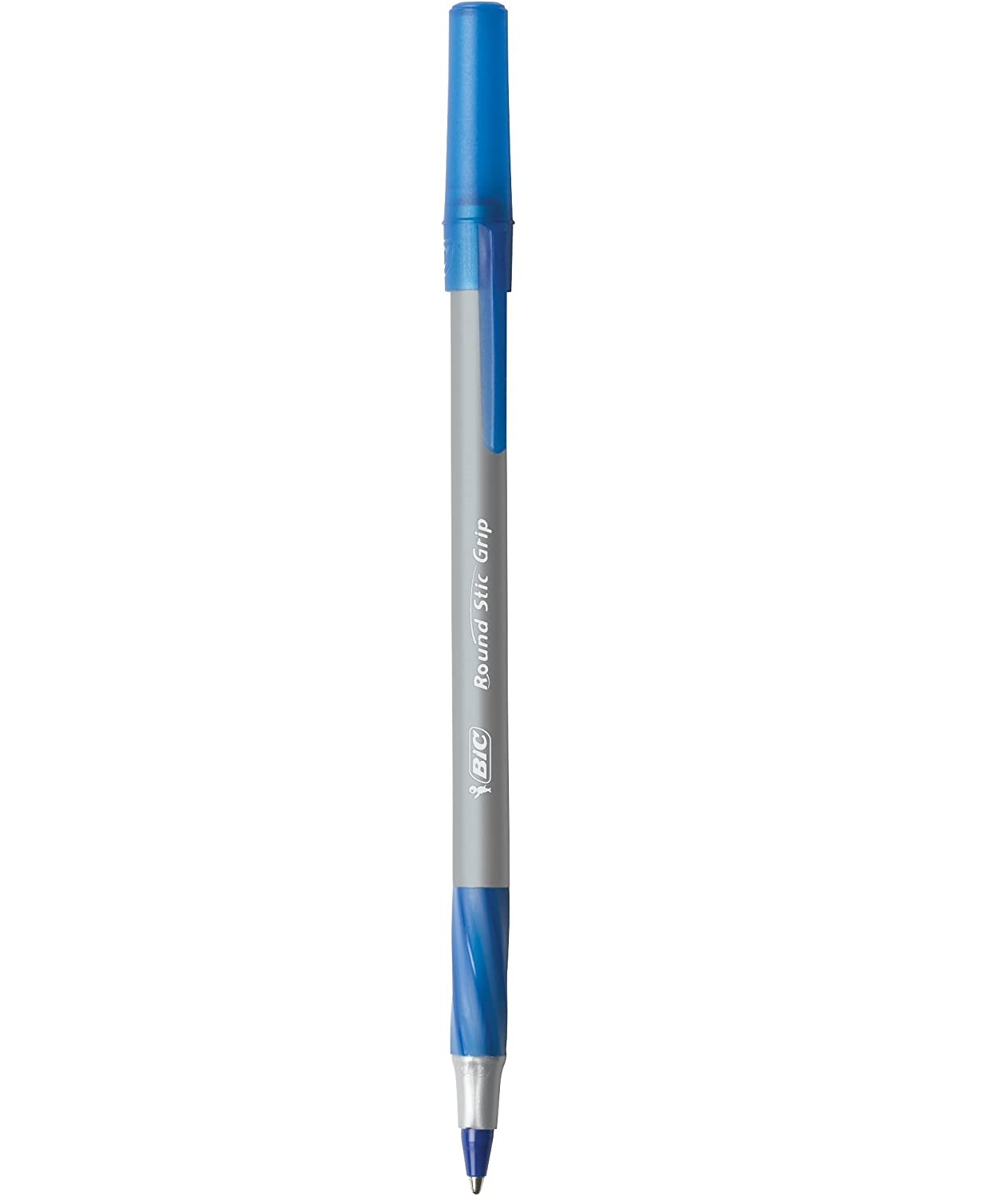 Combo 10-20-30 cây Bút bi xanh cực êm nét đậm giá Sỉ - BIC Round Stic Grip Xtra Comfort Ballpoint Pen, Cỡ ngòi 1.2mm