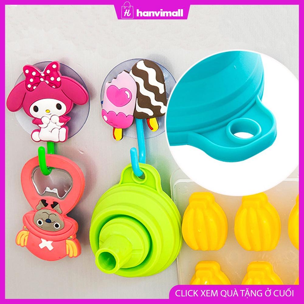 Phễu silicone dạng gấp gọn đa năng tiện lợi
