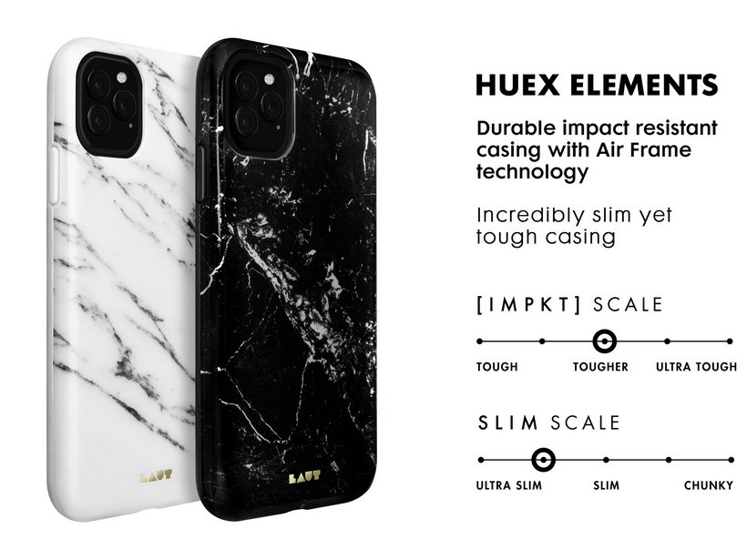 Ốp Lưng LAUT Huex Elements For iPhone 11 Pro/11 Pro Max-Hàng chính hãng