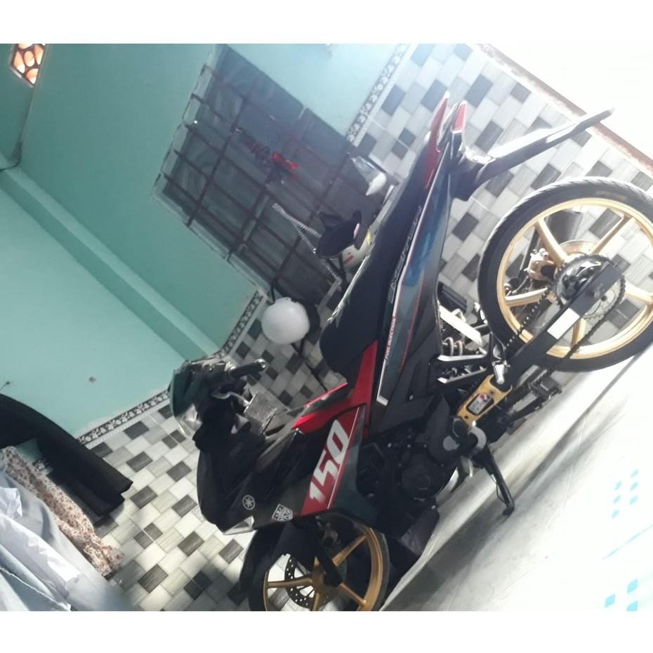 Tem rời exciter 150 đỏ đen