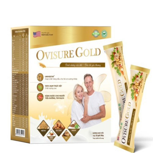 Sữa Hạt Xương Khớp Ovisure Gold Hộp Giấy Tiện Lợi 360g